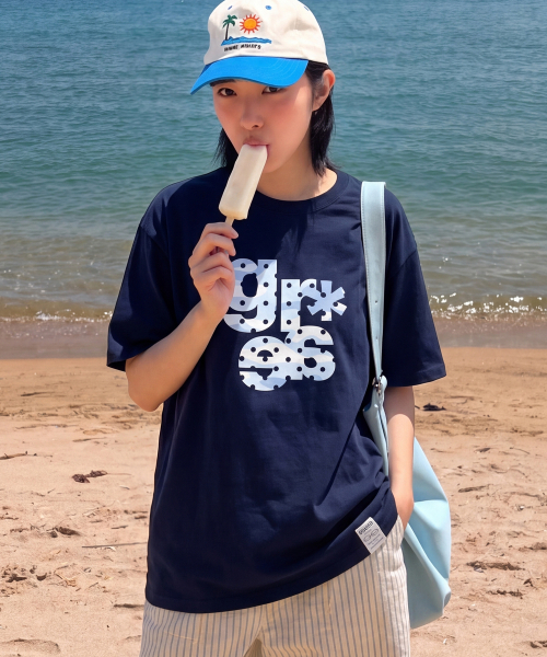 GRAVER（グレーバー）の「[ユニセックス]GRAE-Sカモ半袖Tシャツ_3色（Tシャツ/カットソー・レディース・スカイブルー/ブラック/ホワイト/イエロー/ネイビー・X-SMALL/SMALL/MEDIUM/LARGE）」の12枚目の写真