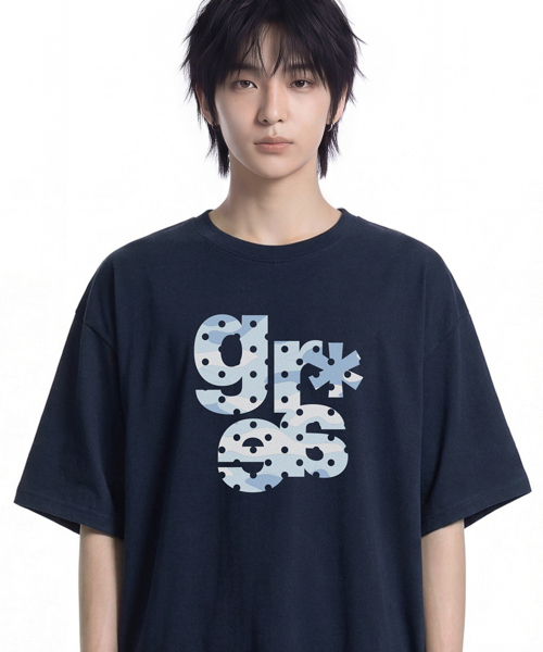 GRAVER（グレーバー）の「[ユニセックス]GRAE-Sカモ半袖Tシャツ_3色（Tシャツ/カットソー・レディース・スカイブルー/ブラック/ホワイト/イエロー/ネイビー・X-SMALL/SMALL/MEDIUM/LARGE）」の15枚目の写真