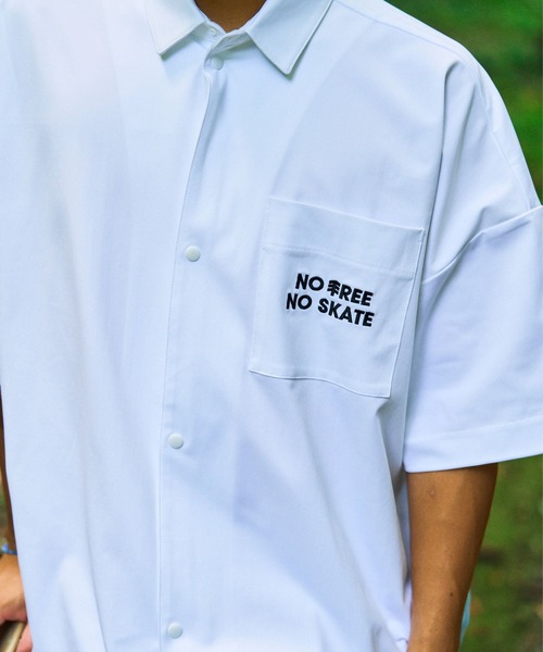 ELEMENT(エレメント)の「ELEMENT メンズ TREE SHIRTS 半袖シャツ 【2026年夏モデル】(シャツ/ブラウス・メンズ・ホワイト/ブラック・LARGE/X-LARGE/MEDIUM)」の7枚目の写真