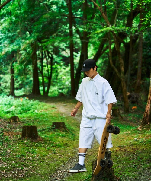 ELEMENT(エレメント)の「ELEMENT メンズ TREE SHIRTS 半袖シャツ 【2026年夏モデル】(シャツ/ブラウス・メンズ・ホワイト/ブラック・LARGE/X-LARGE/MEDIUM)」の8枚目の写真
