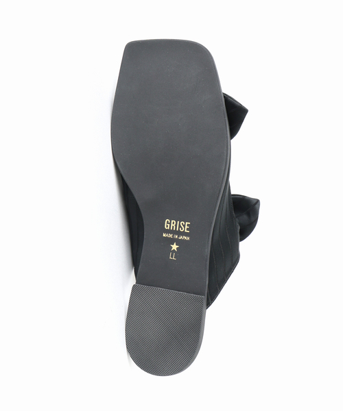 GRISE(グリーズ)の「《WEB+一部店舗限定》GRISE DOUBLE BOW ミュールサンダル(サンダル・レディース・ブラウン/ブラック・X-LARGE/LARGE/MEDIUM/SMALL)」の12枚目の写真