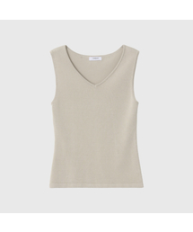 ダニエルベーシックVネックスリーブレスニット / DANIEL BASIC V-NECK SLEEVELESS KNIT_3colors