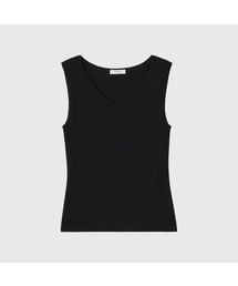 ダニエルベーシックVネックスリーブレスニット / DANIEL BASIC V-NECK SLEEVELESS KNIT_3colors
