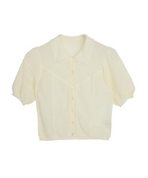 Ameri（アメリ）の「MEDI COMPACT SUMMER KNIT BROUSE（シャツ/ブラウス）」
