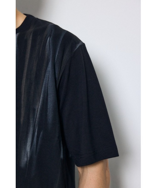 AZUL by moussy(アズールバイマウジー)の「【大人の抜け感】ランダムペイントトップス 半袖 春服 夏服 秋服 3サイズ展開(Tシャツ/カットソー・メンズ・ホワイト系その他/ベージュ系その他/ブラック系その他/ブルー系その他3・LARGE/MEDIUM/SMALL)」の21枚目の写真