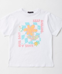 RUSTY（ラスティ）の「【RUSTY:ラスティー】キッズ半袖コットンTシャツ（Tシャツ/カットソー）」