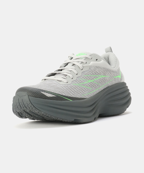HOKA(ホカ)の「HOKA U STEALTH/TECH BONDI 8 CAGED 1155391-OTRR(スニーカー・メンズ・チャコールグレー・23.5cm/24.5cm/26cm/26.5cm/27cm/27.5cm/28cm/24cm)」の2枚目の写真
