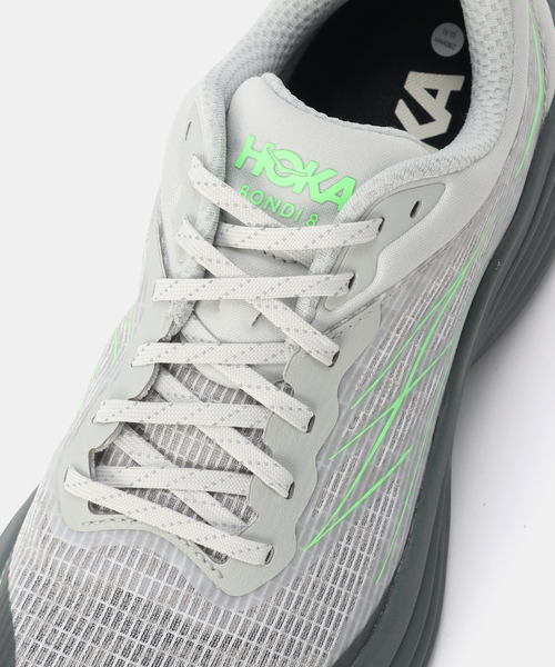 HOKA(ホカ)の「HOKA U STEALTH/TECH BONDI 8 CAGED 1155391-OTRR(スニーカー・メンズ・チャコールグレー・23.5cm/24.5cm/26cm/26.5cm/27cm/27.5cm/28cm/24cm)」の6枚目の写真