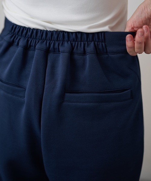 DAYRA（デイラ）の「ラップ リボン ストレッチ テーパード パンツ（その他パンツ・レディース・ブラック/ネイビー・155/160/165）」の8枚目の写真