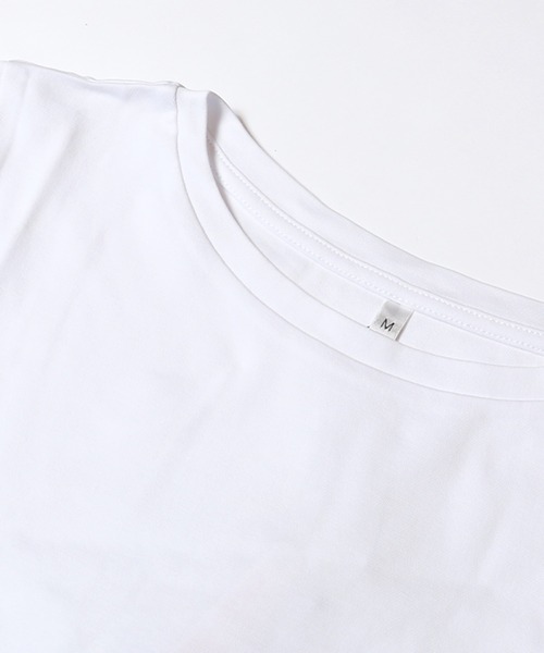 coca(coca)(コカ)の「接触冷感コンパクトTシャツ(Tシャツ/カットソー・レディース・ライトグリーン/ホワイト・S/L/M)」の15枚目の写真