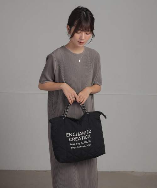 ALTROSE(アルトローズ)の「【A4対応】2WAY トート バッグ ピーター(トートバッグ・レディース・ベージュ/ブラック/カーキ/ブラウン・FREE)」の7枚目の写真