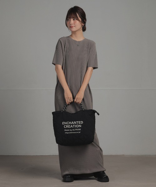 ALTROSE(アルトローズ)の「【A4対応】2WAY トート バッグ ピーター(トートバッグ・レディース・ベージュ/ブラック/カーキ/ブラウン・FREE)」の9枚目の写真