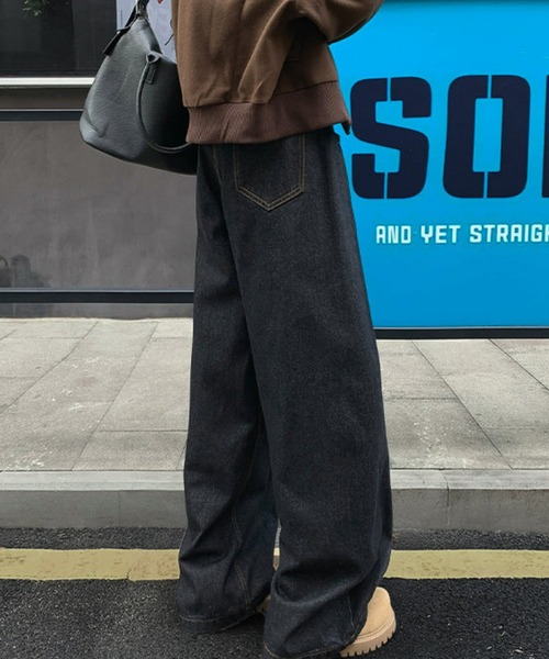 REBALANCE(リバランス)の「ワイドデザインデニムパンツ(デニムパンツ・メンズ・B/C/A・MEDIUM/LARGE/X-LARGE)」の8枚目の写真