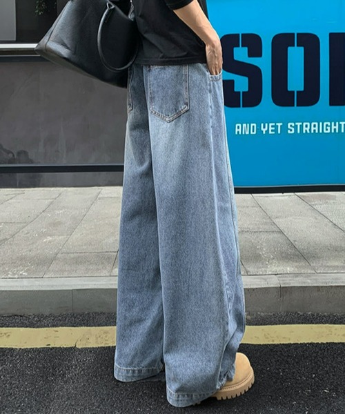 REBALANCE(リバランス)の「ワイドデザインデニムパンツ(デニムパンツ・メンズ・B/C/A・MEDIUM/LARGE/X-LARGE)」の11枚目の写真