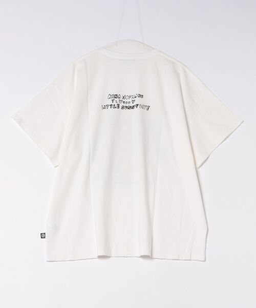 Little sunny bite（リトルサニーバイト）の「/Little sunny bite/anna hopman x little sunny bite animal big tee 26SS（Tシャツ/カットソー・メンズ・ブラック/ブルー/ホワイト・MEDIUM/SMALL）」の4枚目の写真