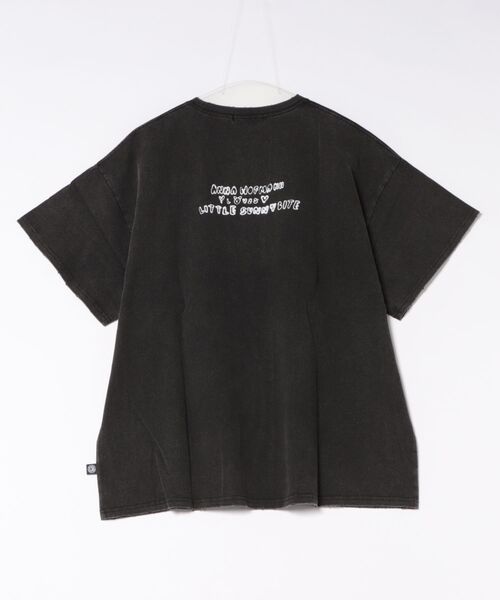 Little sunny bite（リトルサニーバイト）の「/Little sunny bite/anna hopman x little sunny bite animal big tee 26SS（Tシャツ/カットソー・メンズ・ブラック/ブルー/ホワイト・MEDIUM/SMALL）」の5枚目の写真
