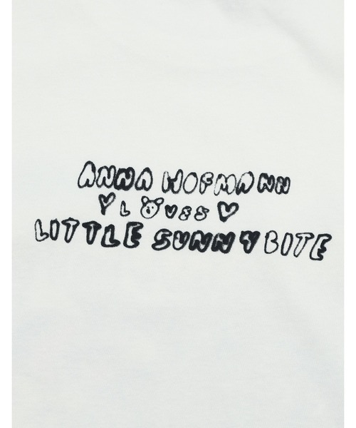 Little sunny bite（リトルサニーバイト）の「/Little sunny bite/anna hopman x little sunny bite animal big tee 26SS（Tシャツ/カットソー・メンズ・ブラック/ブルー/ホワイト・MEDIUM/SMALL）」の15枚目の写真