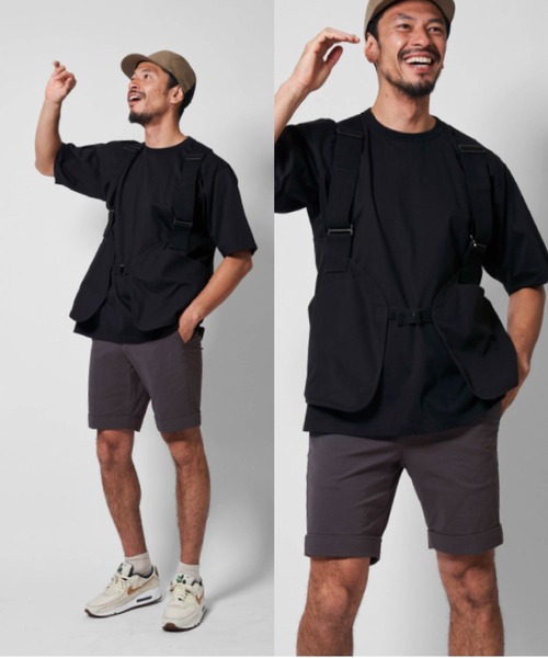 SP(エスピー)の「リサイクルナイロンストレッチ(CG)(その他パンツ・メンズ・チャコールグレー・SMALL/MEDIUM/LARGE)」の8枚目の写真