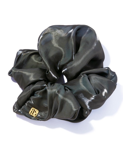 IRIS47(イリスフォーセブン)の「【IRIS 47】sculptural expansive shushu/スカルプチャラル イクスパンシヴ シュシュ HB178(シュシュ・レディース・シルバー/ゴールド/ブラック・FREE)」の4枚目の写真