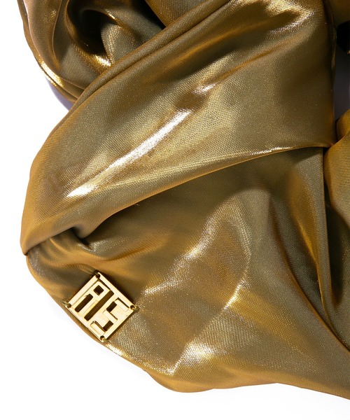 IRIS47(イリスフォーセブン)の「【IRIS 47】sculptural expansive shushu/スカルプチャラル イクスパンシヴ シュシュ HB178(シュシュ・レディース・シルバー/ゴールド/ブラック・FREE)」の12枚目の写真