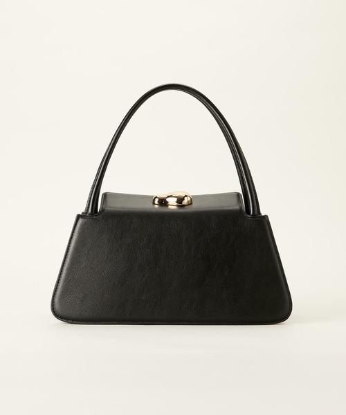 LE VERNIS(ル・ベルニ)の「LE VERNIS(ル・ベルニ) 【オケージョン対応】Poire boogie bag(ハンドバッグ・レディース・ブルー/アイボリー/ブラック・FREE)」の2枚目の写真