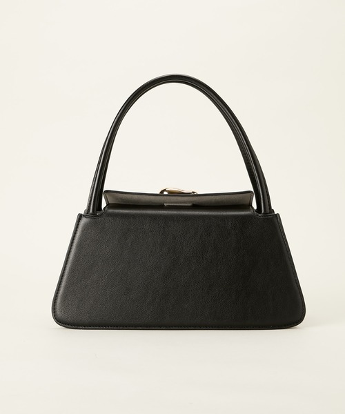 LE VERNIS(ル・ベルニ)の「LE VERNIS(ル・ベルニ) 【オケージョン対応】Poire boogie bag(ハンドバッグ・レディース・ブルー/アイボリー/ブラック・FREE)」の11枚目の写真