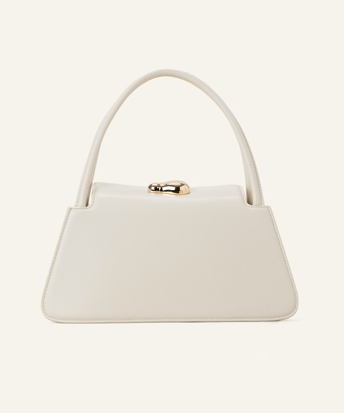 LE VERNIS(ル・ベルニ)の「LE VERNIS(ル・ベルニ) 【オケージョン対応】Poire boogie bag(ハンドバッグ・レディース・ブルー/アイボリー/ブラック・FREE)」の8枚目の写真