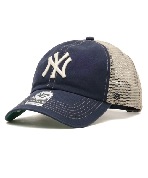 47 CLEAN UP NEW YORK YANKEES TRAWLER MESH CAP/ 47 クリーンアップ