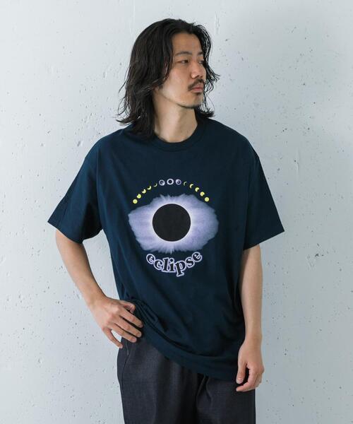 Cotton Expressions(コットンエクスプレッションズ)の「Cotton Expressions SOLAR ECLIPSE T-SHIRTS(Tシャツ/カットソー・メンズ・ネイビー・MEDIUM/X-LARGE/LARGE)」の5枚目の写真