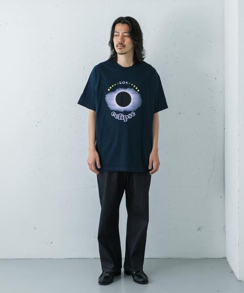 Cotton Expressions(コットンエクスプレッションズ)の「Cotton Expressions SOLAR ECLIPSE T-SHIRTS(Tシャツ/カットソー・メンズ・ネイビー・MEDIUM/X-LARGE/LARGE)」の6枚目の写真