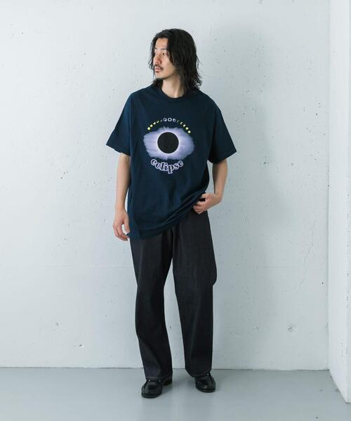 Cotton Expressions(コットンエクスプレッションズ)の「Cotton Expressions SOLAR ECLIPSE T-SHIRTS(Tシャツ/カットソー・メンズ・ネイビー・MEDIUM/X-LARGE/LARGE)」の9枚目の写真