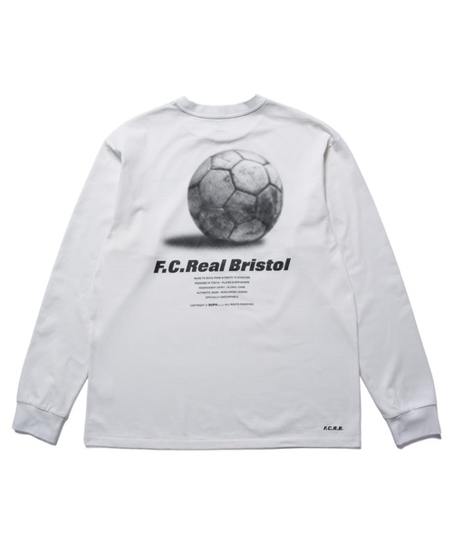 F.C.Real Bristol(エフシーレアルブリストル)の「SPIRIT L/S TEE(Tシャツ/カットソー・メンズ・ブラック/グレイッシュベージュ/ホワイト・LARGE/MEDIUM/SMALL/X-LARGE)」の2枚目の写真