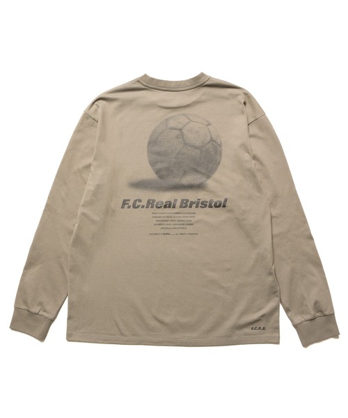 F.C.Real Bristol(エフシーレアルブリストル)の「SPIRIT L/S TEE(Tシャツ/カットソー・メンズ・ブラック/グレイッシュベージュ/ホワイト・LARGE/MEDIUM/SMALL/X-LARGE)」の7枚目の写真