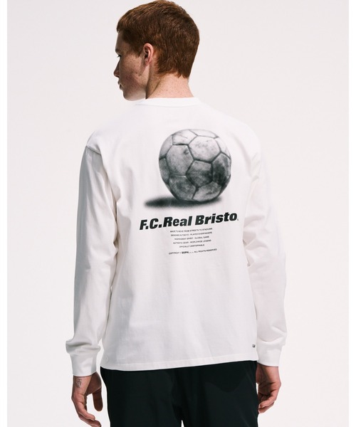 F.C.Real Bristol(エフシーレアルブリストル)の「SPIRIT L/S TEE(Tシャツ/カットソー・メンズ・ブラック/グレイッシュベージュ/ホワイト・LARGE/MEDIUM/SMALL/X-LARGE)」の4枚目の写真