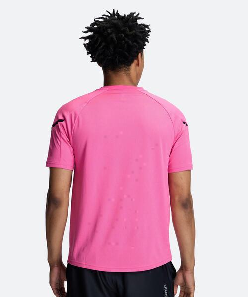 UNDER ARMOUR(アンダーアーマー)の「UAアーマードライ ショートスリーブ Tシャツ(トレーニング/メンズ)(Tシャツ/カットソー・メンズ・ピンク系・S/L/2XL/M/XL)」の2枚目の写真