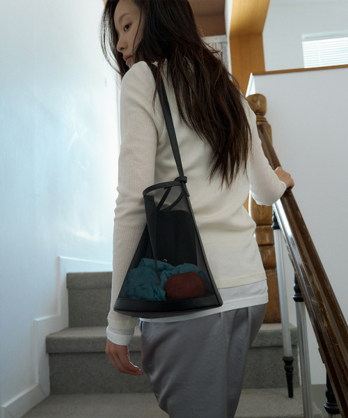 タンジーメッシュバケットバッグ Tansy Mesh Bucket Bag（エコバッグ 