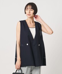 シアー バックフレア ベスト ‐ウォッシャブル‐