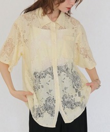 【CLEIO】レースシャツ LACE SHIRT