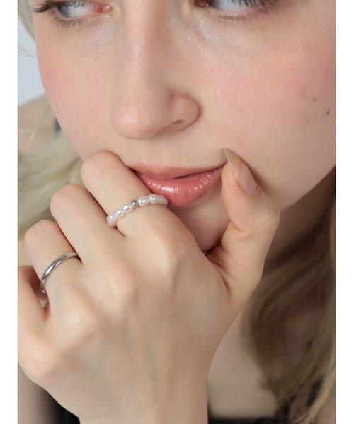 Bilan（ビラン）の「【BILAN】(金属アレルギー軽減)Slim Glow Simple Ring/スリムグロウシンプルリング（リング・レディース・シルバー・14号/16号/11号）」の4枚目の写真