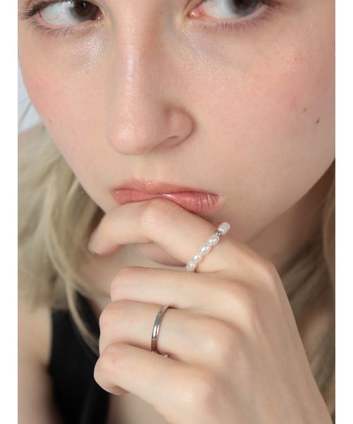 Bilan（ビラン）の「【BILAN】(金属アレルギー軽減)Slim Glow Simple Ring/スリムグロウシンプルリング（リング・レディース・シルバー・14号/16号/11号）」の7枚目の写真