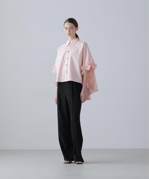 ADORE(アドーア)の「◆クリアコンパクトブラウス(シャツ/ブラウス・レディース・ブルー/ピンク/ホワイト・38)」の11枚目の写真