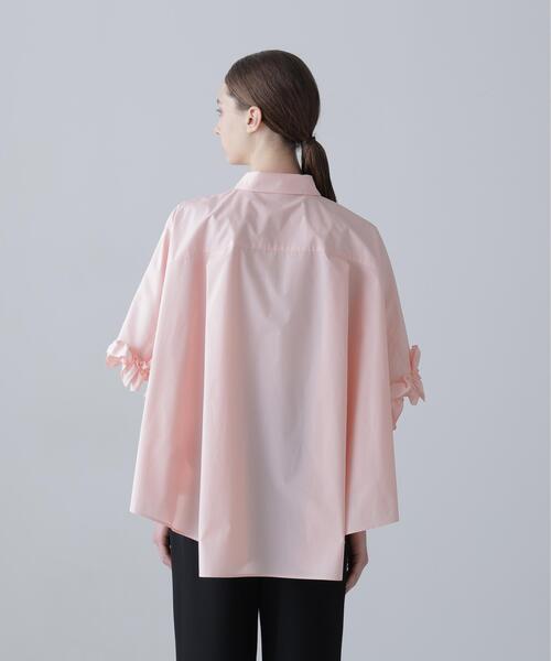 ADORE(アドーア)の「◆クリアコンパクトブラウス(シャツ/ブラウス・レディース・ブルー/ピンク/ホワイト・38)」の14枚目の写真