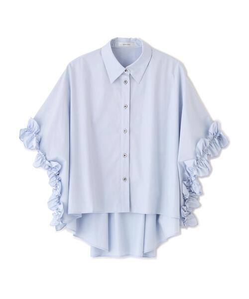 ADORE(アドーア)の「◆クリアコンパクトブラウス(シャツ/ブラウス・レディース・ブルー/ピンク/ホワイト・38)」の22枚目の写真