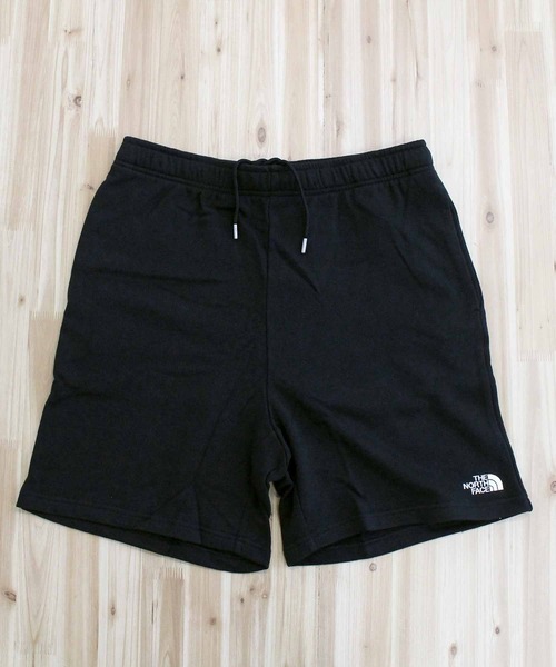THE NORTH FACE(ザノースフェイス)の「TNF スモール ロゴ FT ショーツ M SMALL LOGO FT SHORTS-AP(その他パンツ・メンズ・ブラック・S/M/L/XL)」の4枚目の写真