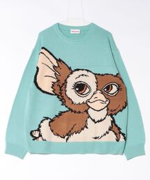 【GREMLINS / グレムリン】ビックフェイス クルーネックニット