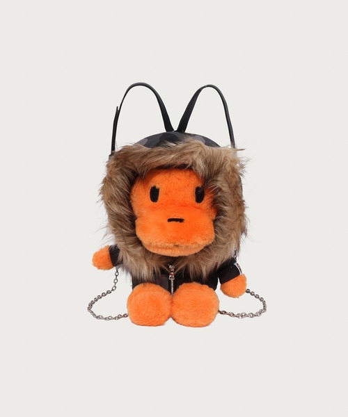 COLOR CAMO BABY MILO FUR DOLL BACKPACK（ショルダーバッグ）｜A