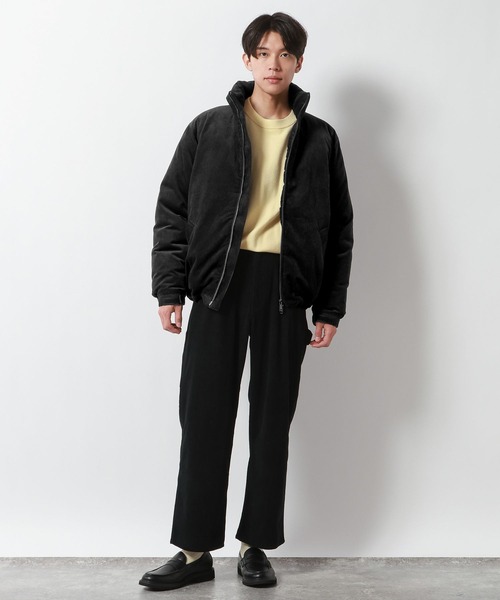 GLOBAL WORK(グローバルワーク)の「ライトウォームコーデュロイブルゾン/807735(ブルゾン・メンズ・ブラック/モカ・MEDIUM/SMALL/X-LARGE/LARGE)」の3枚目の写真