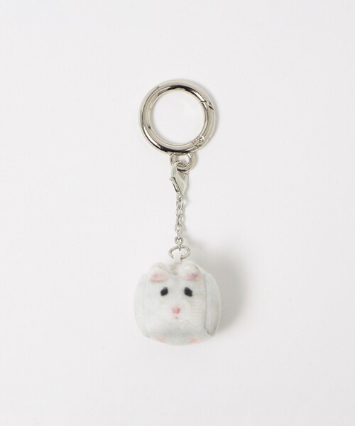 SOFT THUMBNAIL＞Mochi Pearl Hamster キーリング（キーケース/キー
