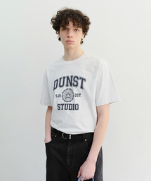 CLASSIC LOGO T-SHIRT_UNISEX_UDTS6B139_LIGHT MELANGE GREY