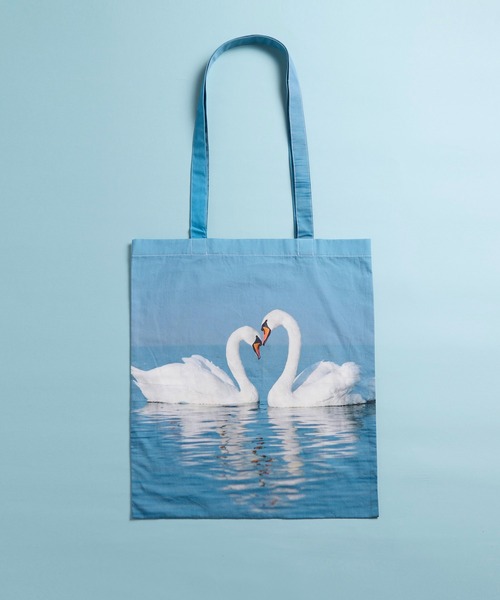 fig London(フィグロンドン)の「You’ve got you bag(トートバッグ・レディース・ブルー/グレー・FREE)」の19枚目の写真